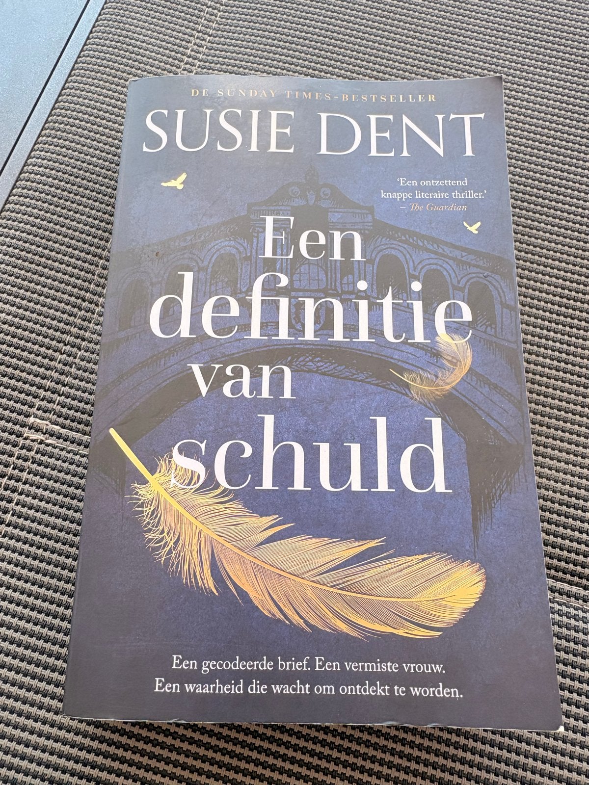 Een definitie van schuld - Susie Dent (Thriller), Boeken, Ophalen of Verzenden, Gelezen, Nederland