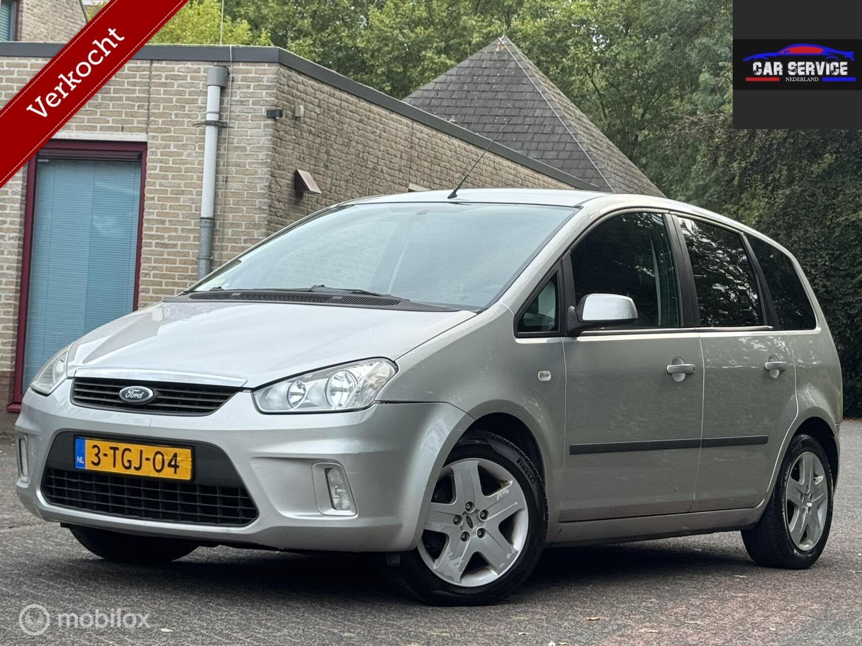 Ford C-Max 1.8-16V TREND Flexifuel/APK/128DKM/1e EIG/, Auto's, Voorwielaandrijving, Dealer onderhouden, 125 pk, Gebruikt