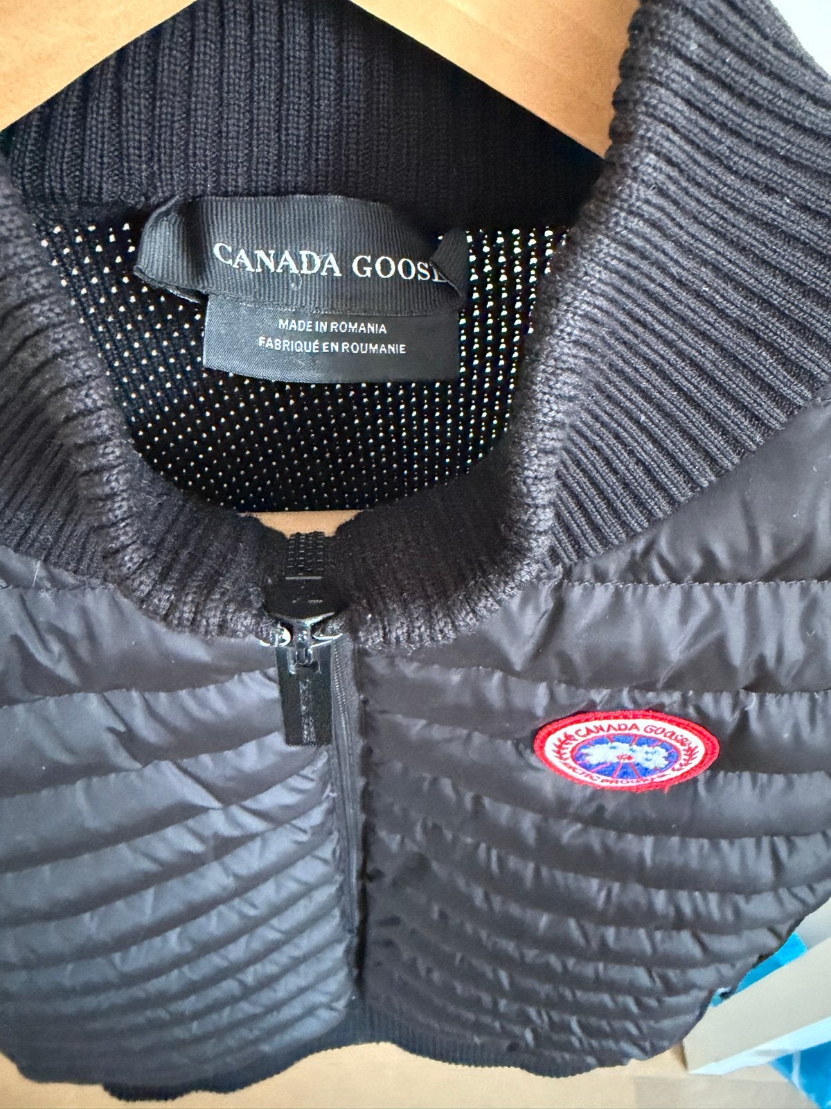 Canada Goose Bodywarmer Zwart - Maat S, Kleding | Heren, Bodywarmers, Ophalen of Verzenden, Zo goed als nieuw, Maat 46 (S) of kleiner