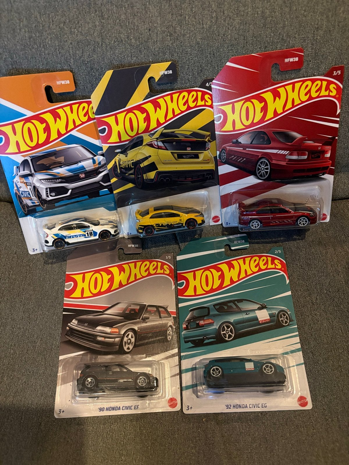 Hot Wheels Honda Civic Walmart Exclusive Set, Ophalen of Verzenden, Nieuw, Auto
