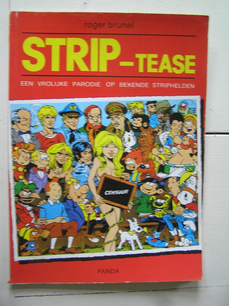 Strip-tease., Boeken, Stripboeken, Eén stripboek, Ophalen of Verzenden, Gelezen