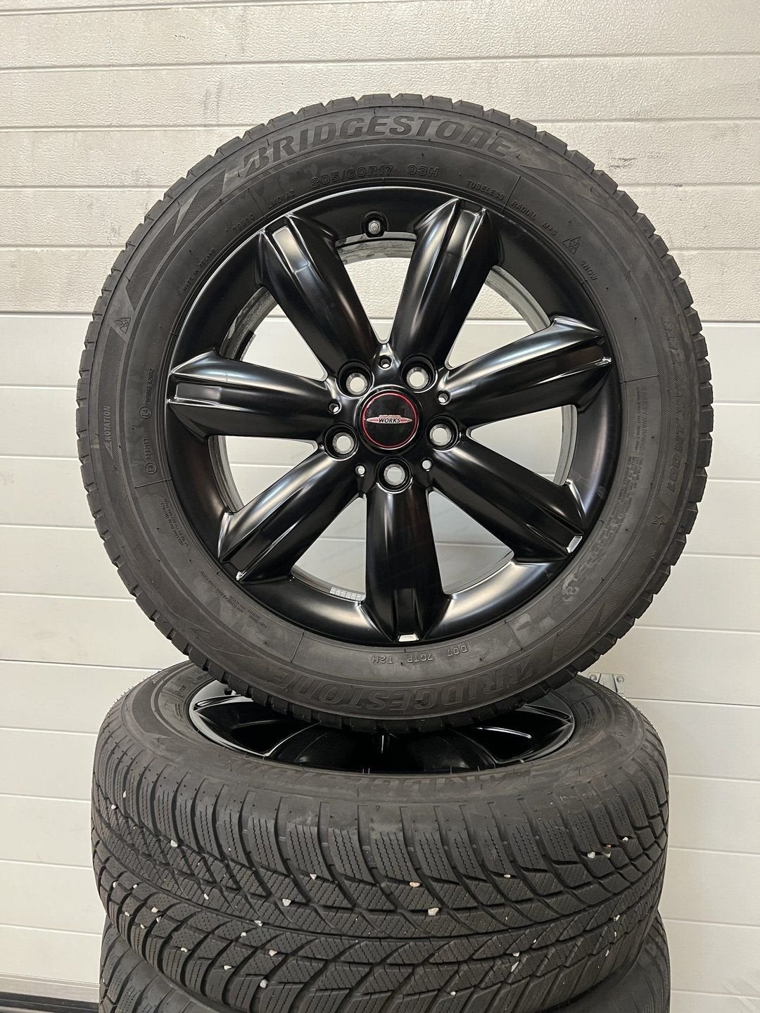 DEMO 17"' MINI COOPER S JCW COUNTRAYMAN F60 VELGEN WINTERBAN, Auto-onderdelen, Banden en Velgen, Gebruikt, -, -, Banden en Velgen
