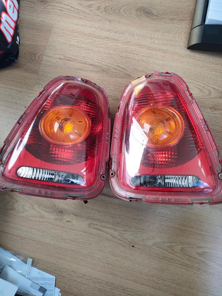 Mini Cooper achterlichten (set), Ophalen