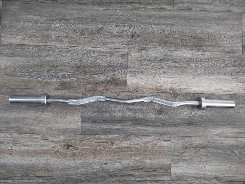 Technogym Angled Professional Curl Bar, Ophalen of Verzenden, Nieuw, Halterstangen