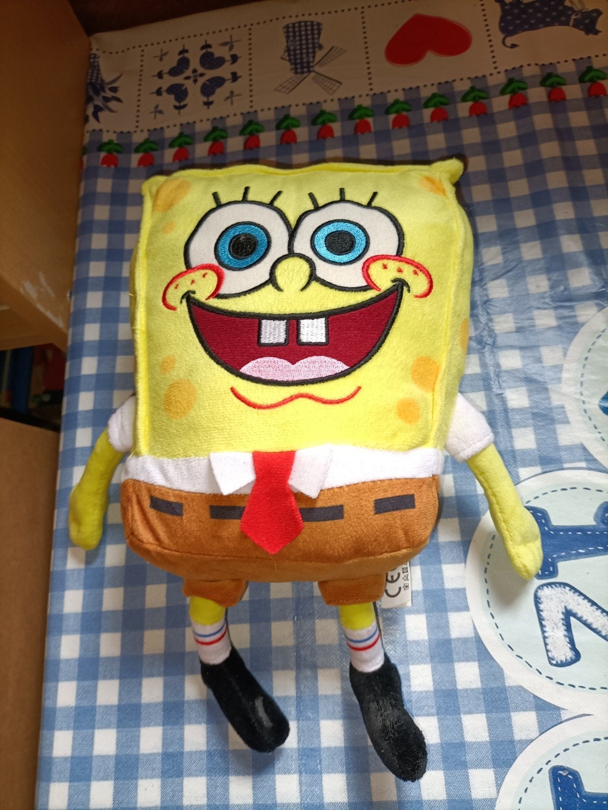 Leuke SpongeBob Squarepants knuffel 20 cm, Ophalen of Verzenden, Zo goed als nieuw, Versiering