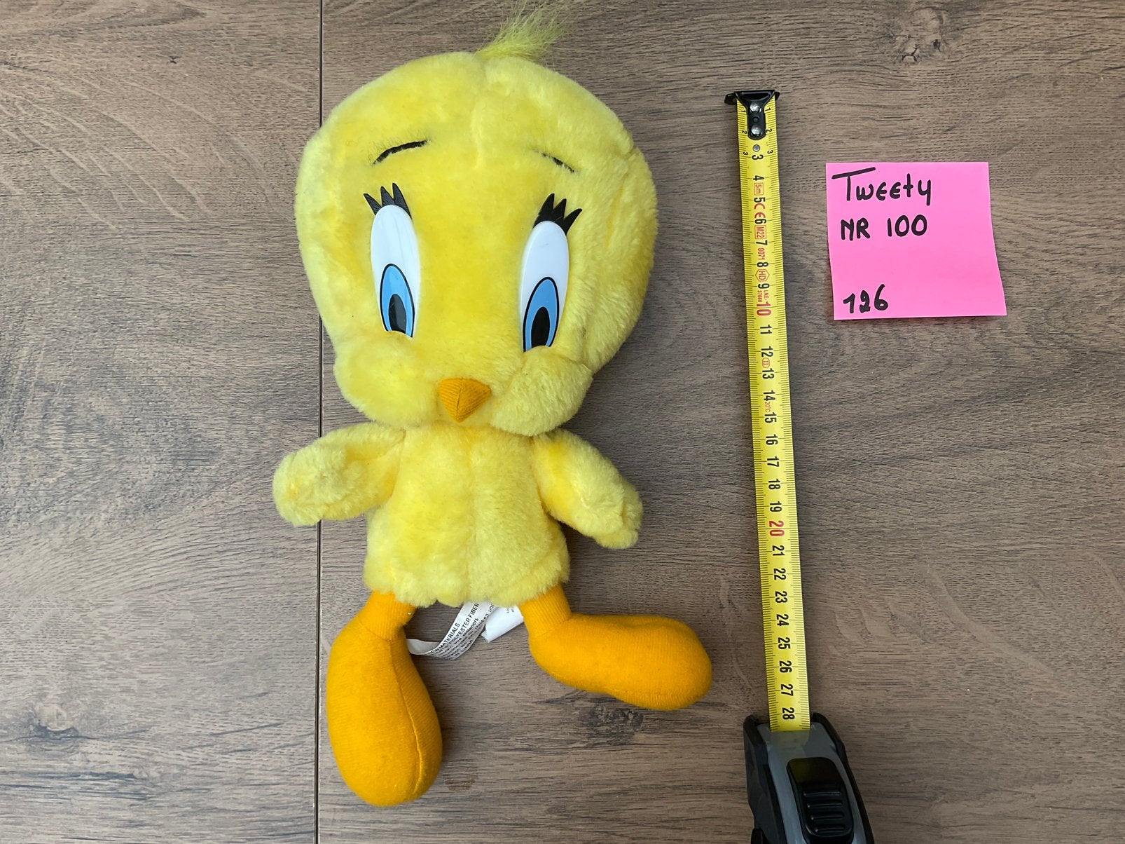 Gebruikte Looney Tunes Tweety knuffel. Niet kapot, Ophalen, Looney Tunes, Gebruikt, Beeldje of Figuurtje