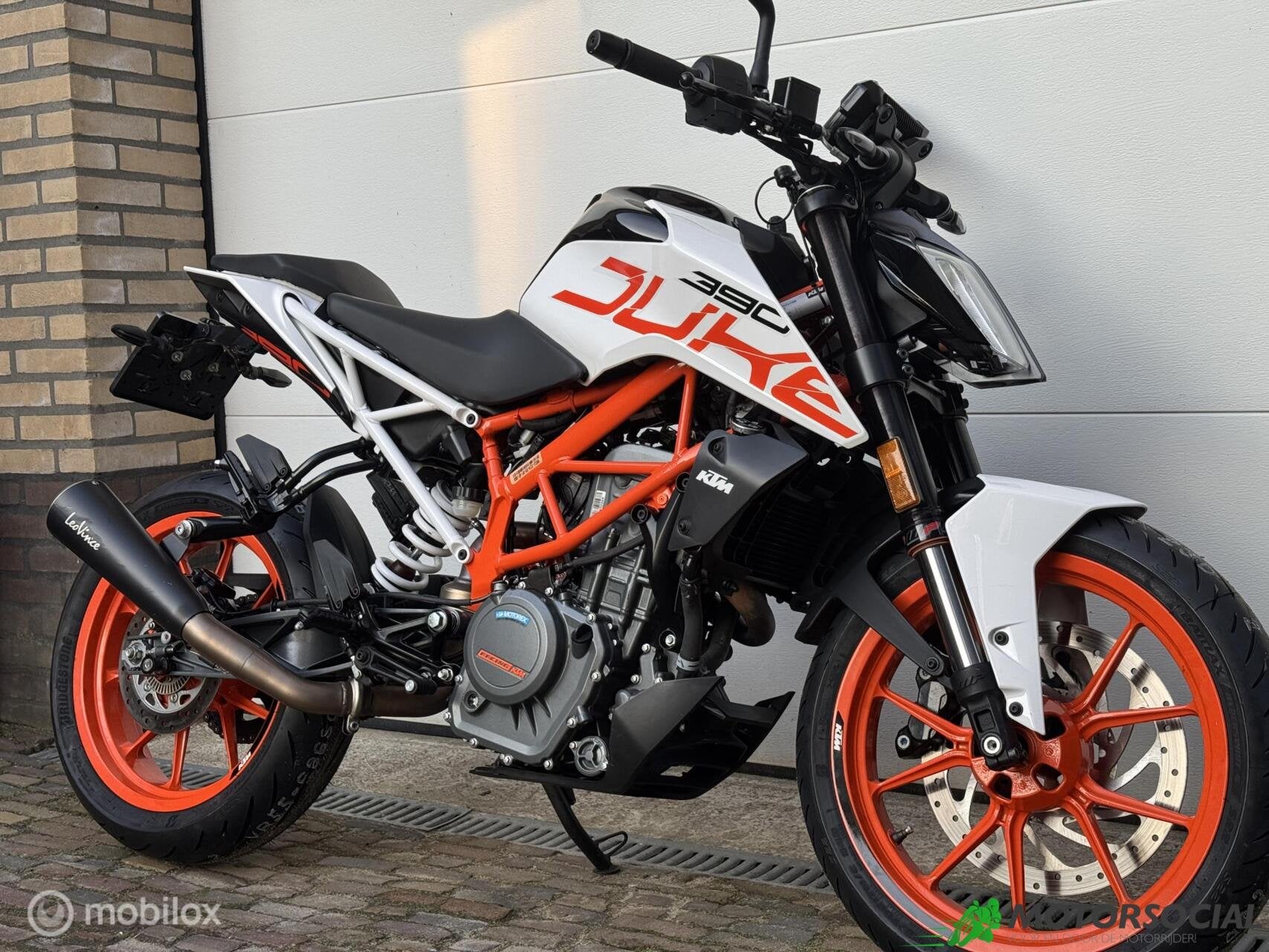 KTM 390 Duke ABS 2020 - A2 - Leovince sportdemper, LED Verlichting, KTM, Bedrijf, Onbekend