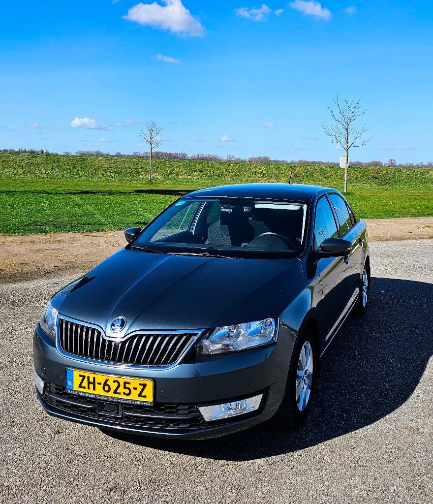 Skoda Rapid 1.2 TSI 81KW 2016 Grijs, Auto's, Skoda, Particulier, Rapid, ABS, Airbags, Airconditioning, Bluetooth, Bochtverlichting