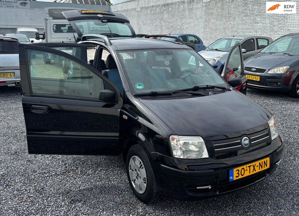 Fiat Panda 1.2 Dynamic, Auto's, Voorwielaandrijving, Stof, Gebruikt, Zwart