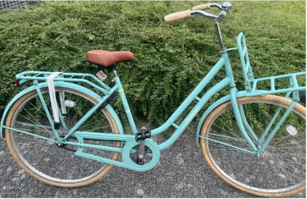Mobion meisjesfiets met Voordrager, Ophalen, Gebruikt, Terugtraprem, 26 inch of meer