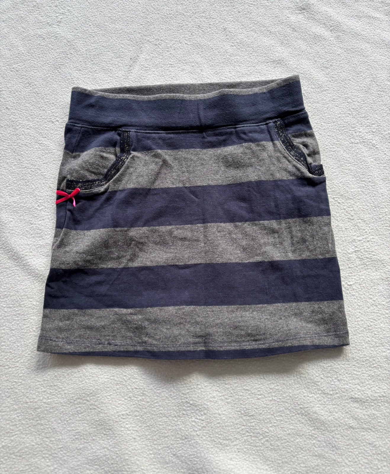 Br@Nd gestreept rokje grijs donkerblauw, Kinderen en Baby's, Verzenden, Gebruikt, Meisje, Jurk of Rok