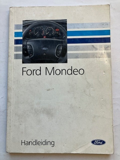 Ford Mondeo Handleiding - Origineel Instructieboekje 1992 NL, Ophalen of Verzenden