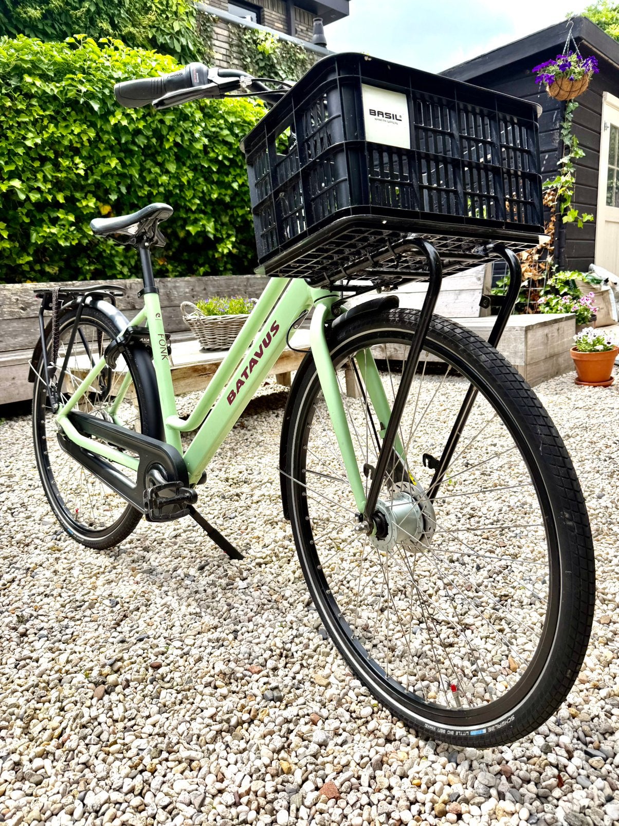 Batavus Fonk Damesfiets 28”- Zo goed als nieuw, Fietsen en Brommers, Fietsen | Dames | Damesfietsen, Ophalen, (Extra) lage instap