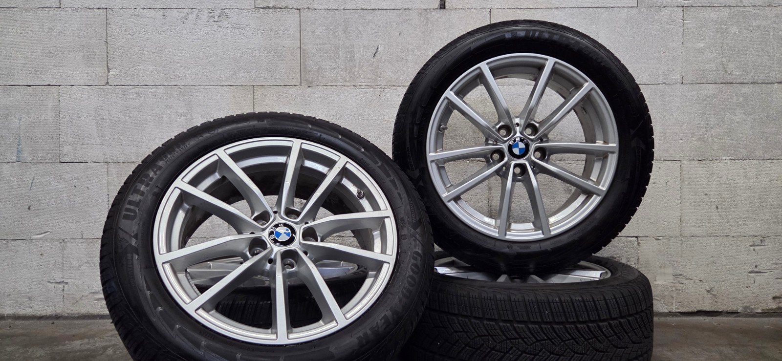17" BMW 778 G20 G21 G22 G23 3-serie orig velgen winterbanden, Auto-onderdelen, Gebruikt, Banden en Velgen, 17 inch, C