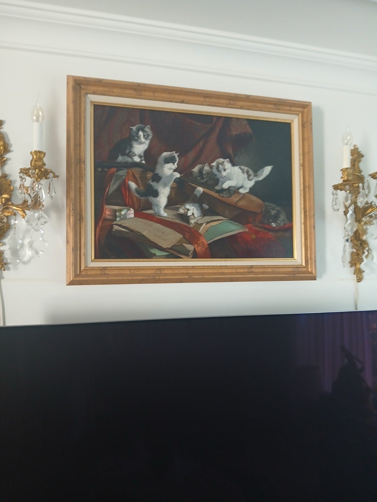 mooi poezen schilderij raaphorst, Ophalen of Verzenden