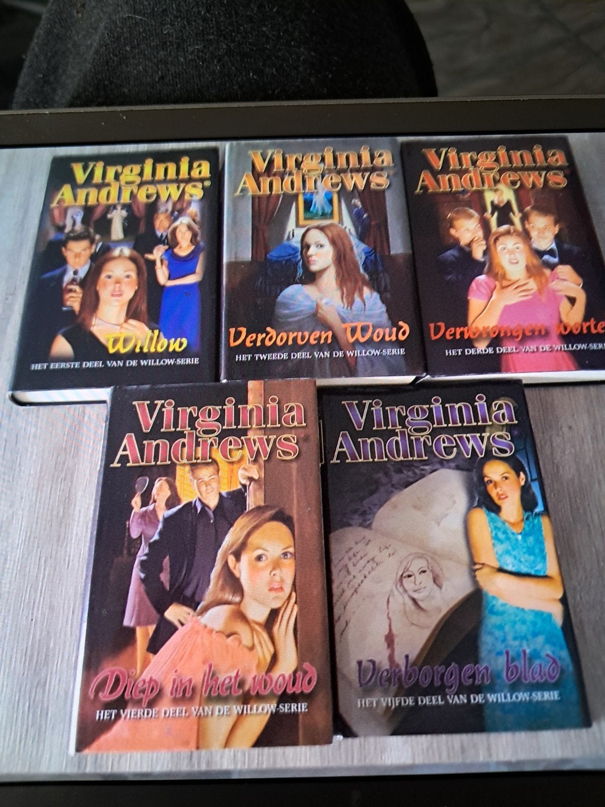 Virginia Andrews Boeken - Diverse Series (19 boeken), Boeken, Ophalen of Verzenden, Gelezen, Virginia Andrews, Nederland
