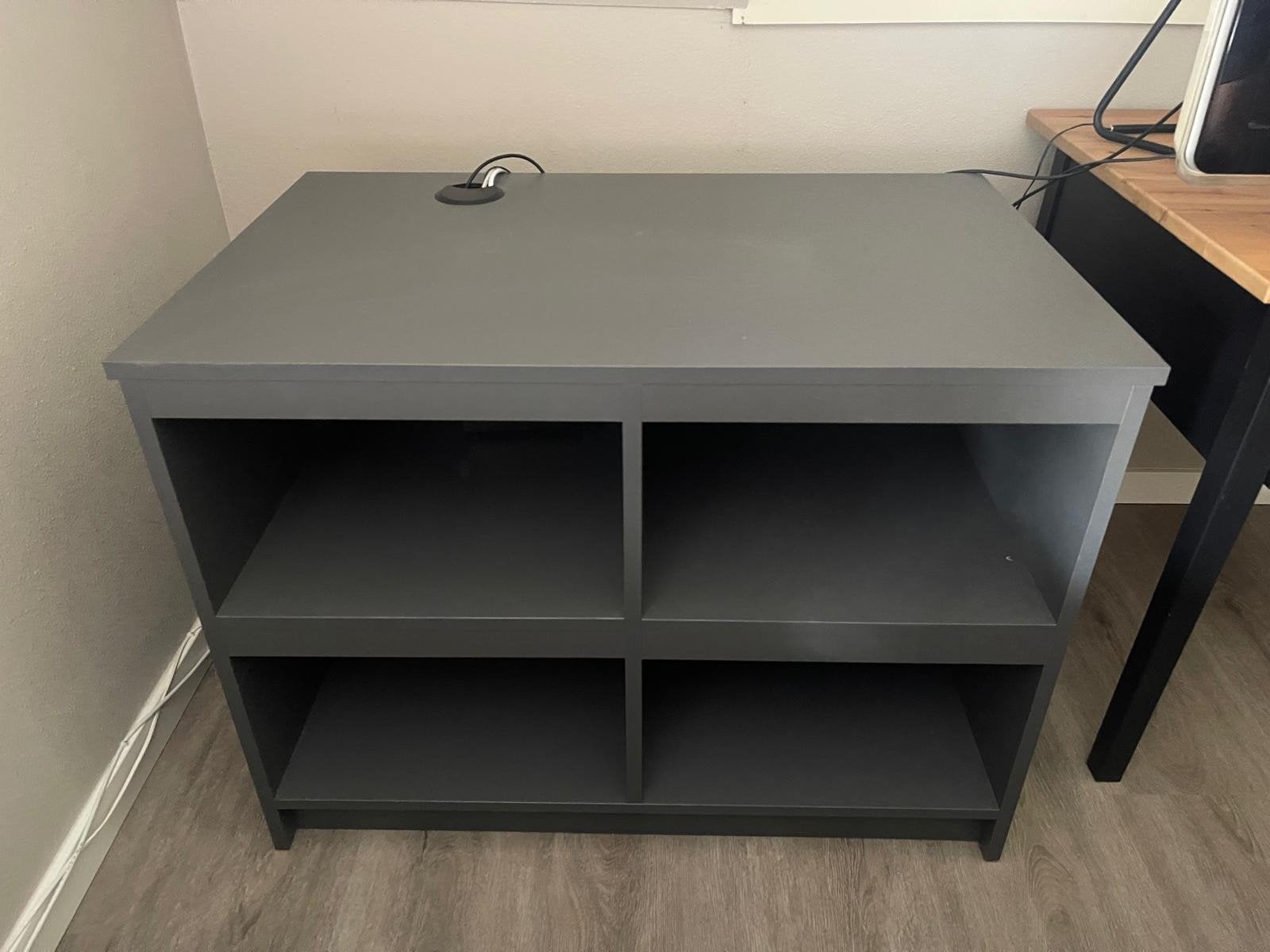 Grijze kast met 4 vakken - 70x95x60cm, Ophalen, Gebruikt, 50 tot 100 cm, Minder dan 100 cm