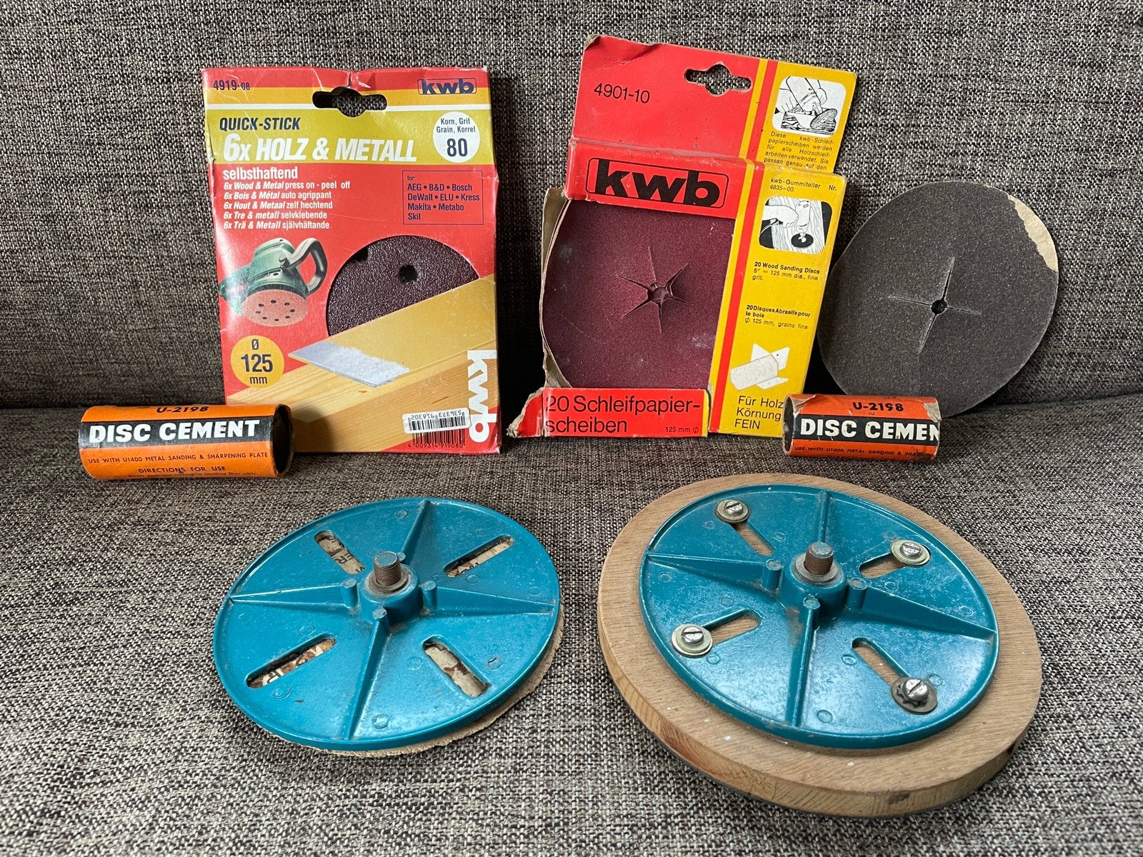 Black & Decker schuurschijven, Doe-het-zelf en Verbouw, Ophalen, Gebruikt
