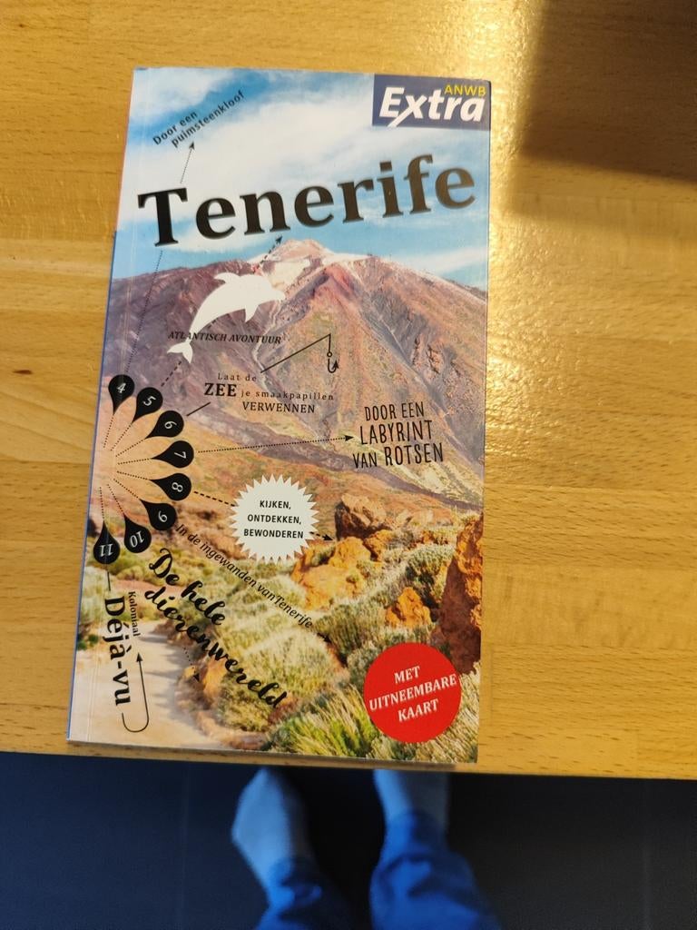 ANWB Extra reisgids Tenerife, Ophalen of Verzenden, Europa, Reisgids of -boek, ANWB