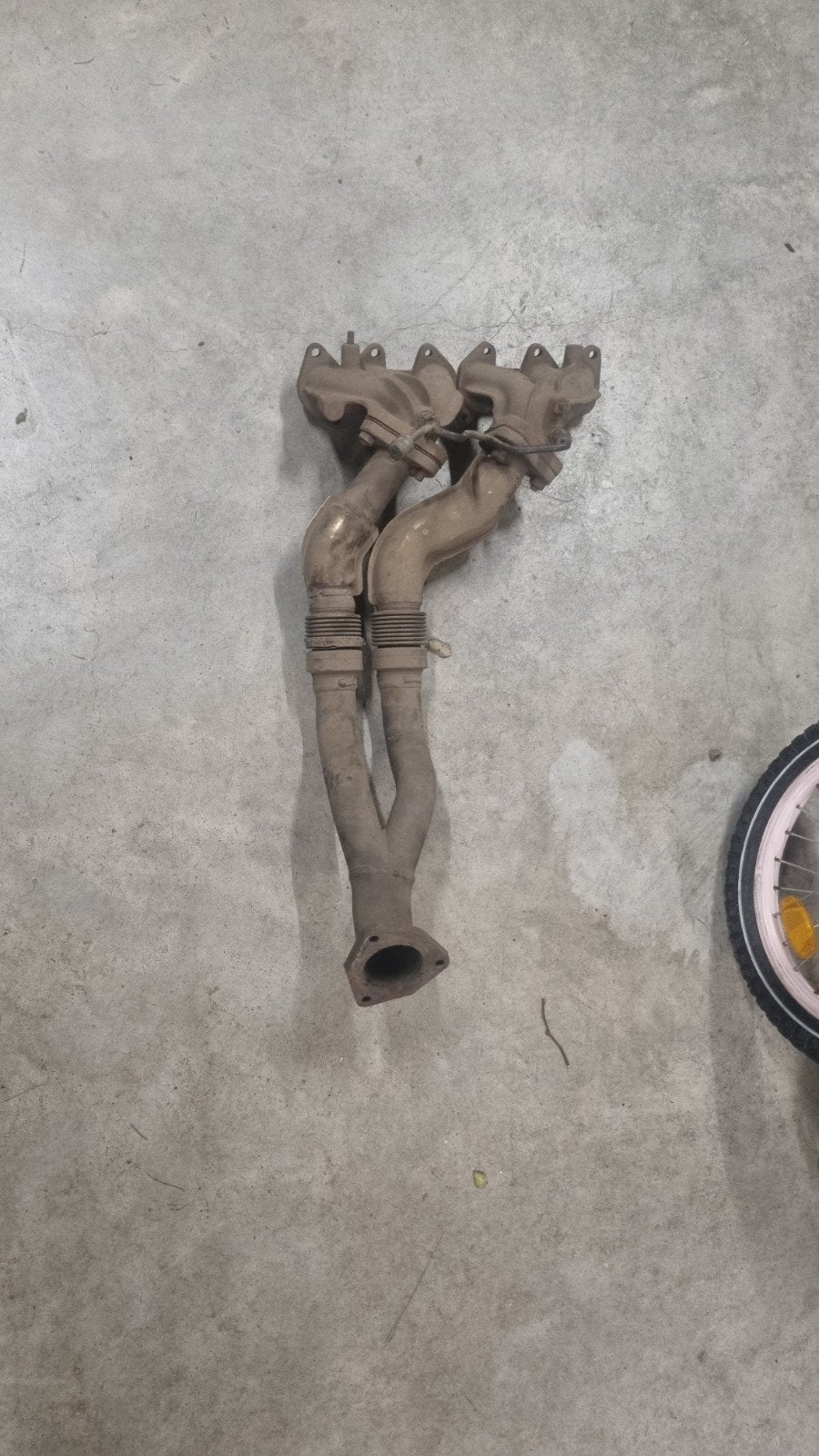Vw corrado vr6 spruitstuk eventueel met Katalysator, Auto-onderdelen, Ophalen of Verzenden, Gebruikt, Volkswagen