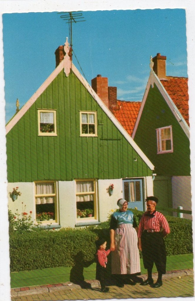 Urk  Klederdracht, Ophalen of Verzenden, 1940 tot 1960, Ongelopen, Flevoland