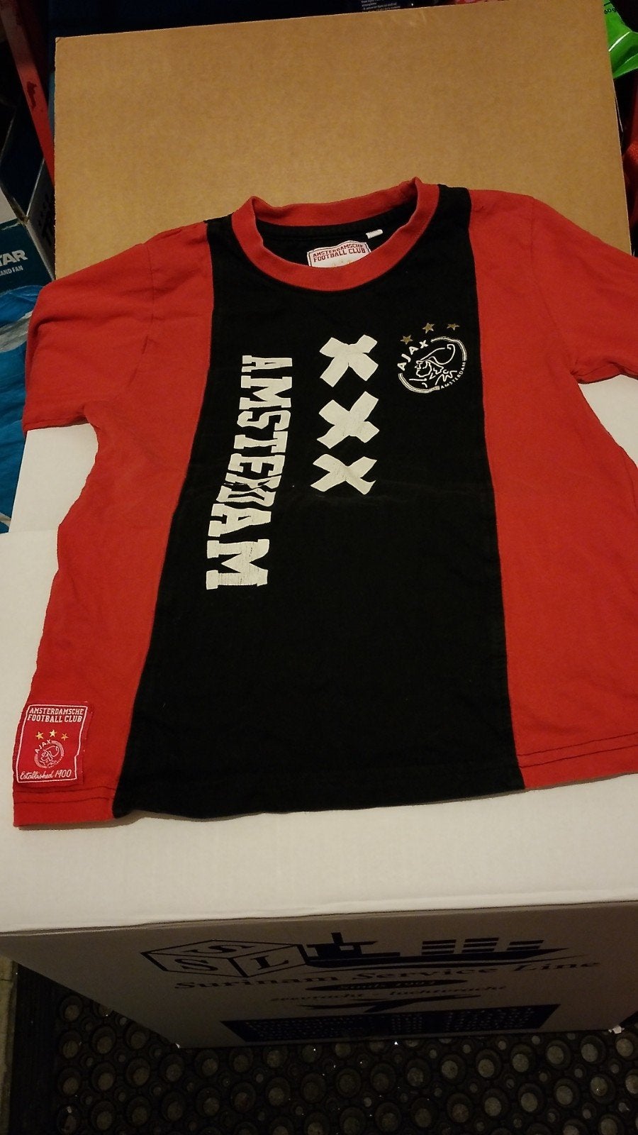 Amsterdam Ajax Origineel maat 116 122, Ophalen, Jongen, Shirt of Longsleeve