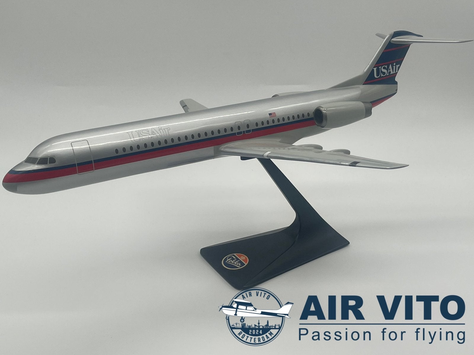 Fokker 100. 1/72 imc modelworks FLY US schaalmodel verkuyl, Schaalmodel, Nieuw, Ophalen of Verzenden, Air vito