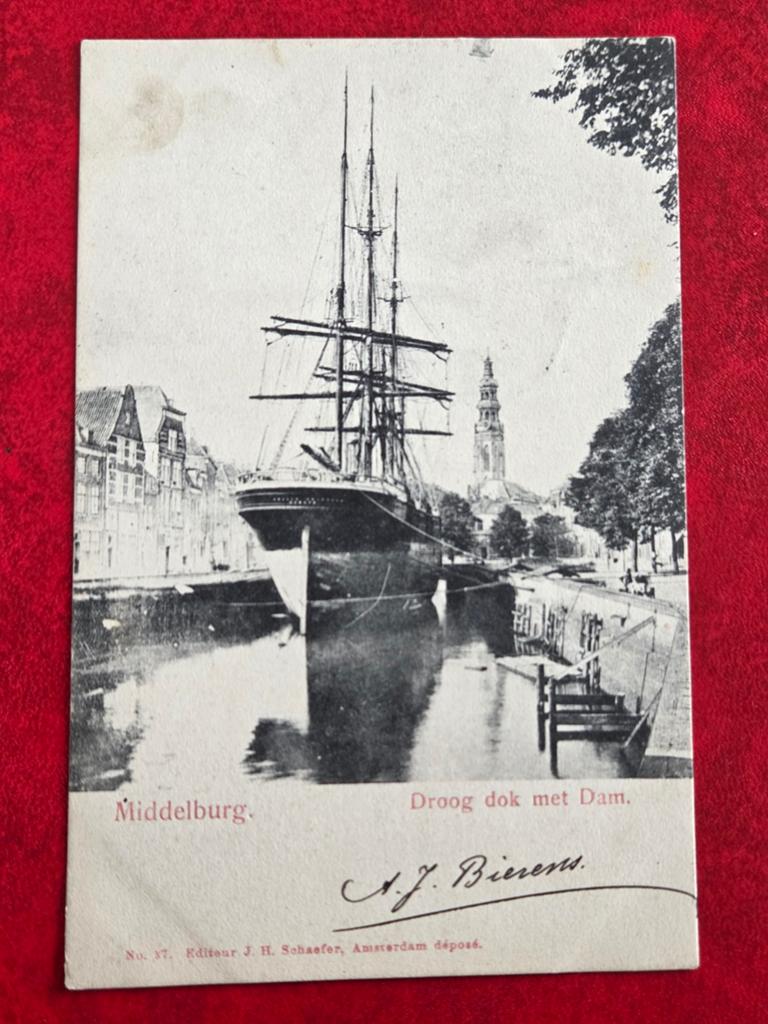 Nederland veel oudere ansichtkaarten tussen 1900 en 1945, Ophalen of Verzenden, Voor 1920, Noord-Holland