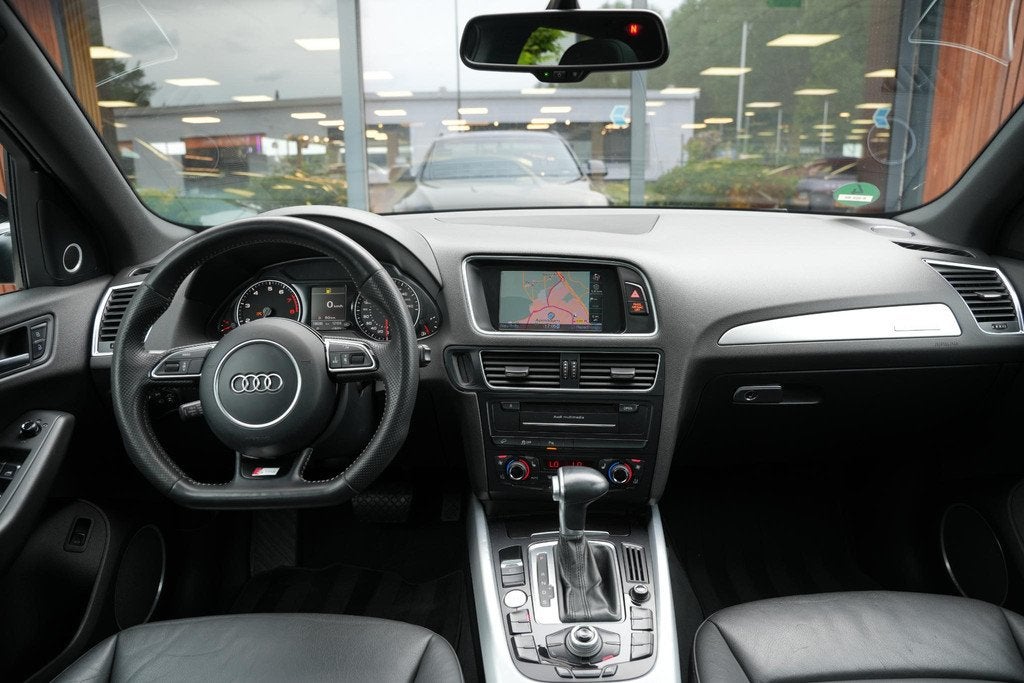 Audi Q5 3.0 TFSI quattro S Edition S Line Cruise B&O Leer El, Auto's, Audi, Automaat, Euro 5, 1800 kg, Gebruikt