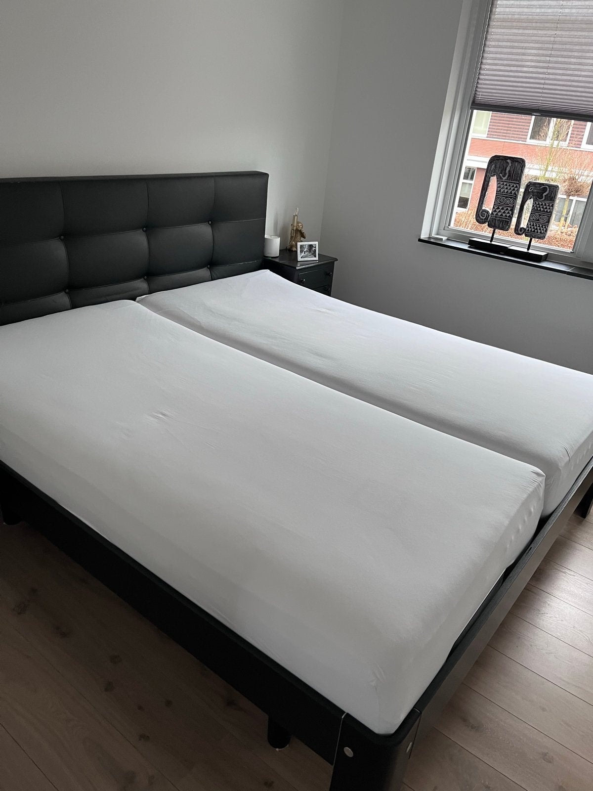 2 pocketveer matrassen 100x210 cm, 25 cm hoog, Ophalen, Eenpersoons, 210 cm, Matras