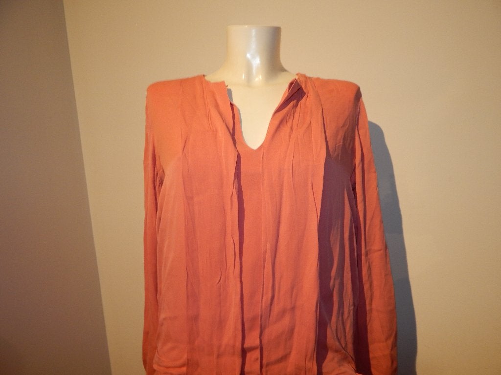 Diane von Furstenberg zijde jurk roze tint strik taille 40, Kleding | Dames, Maat 38/40 (M), Ophalen of Verzenden, Knielengte