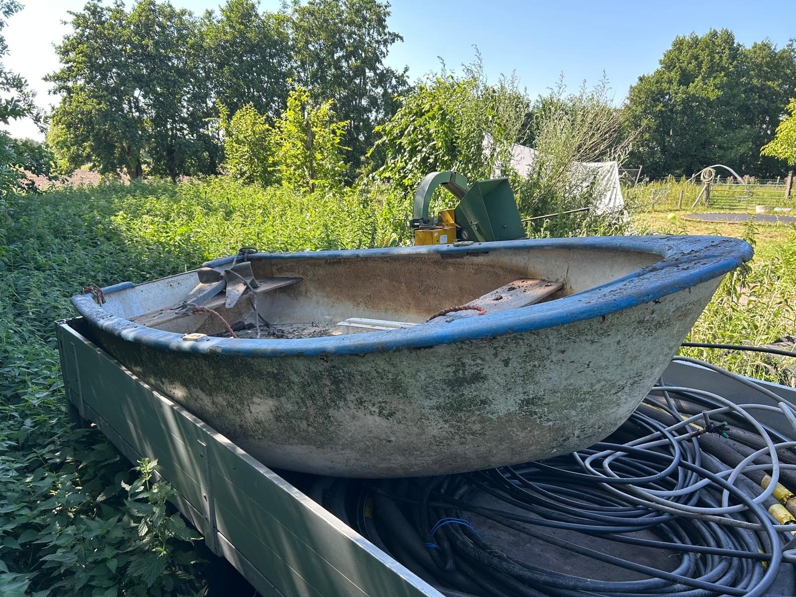 Speelbootje, Ophalen, Gebruikt