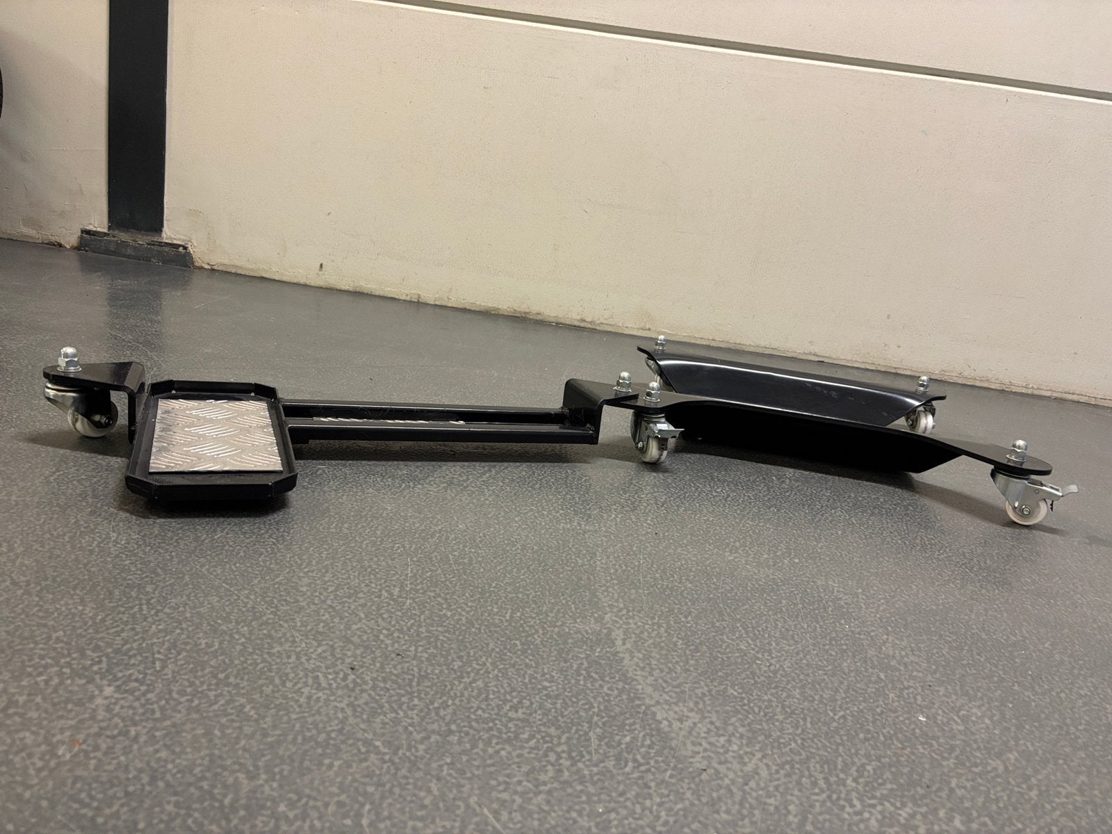 Motor dolly / motorfiets mover verstelbaar,licht gebruikt, Ophalen, Gebruikt