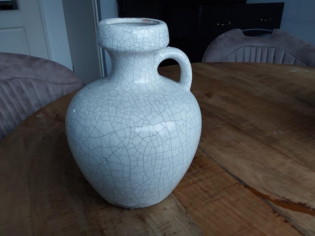 2 kruiken, Ophalen of Verzenden, Overige kleuren, Glas, Minder dan 50 cm