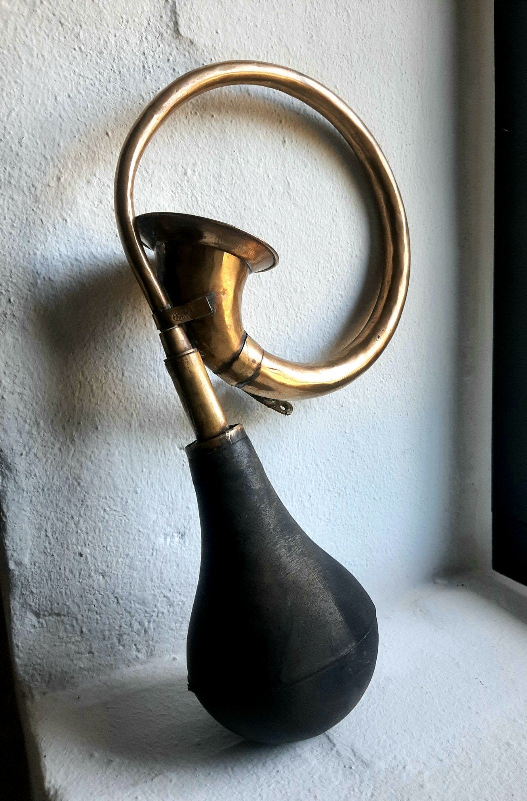 Vintage Autoclaxon - (Deense Hoorn / Messing / auto claxon), Ophalen of Verzenden