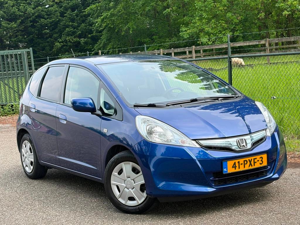 Honda Jazz 1.4 Hybrid Business Mode /Automaat/5-Deurs/Airco/, Euro 5, Gebruikt, 4 cilinders, Blauw