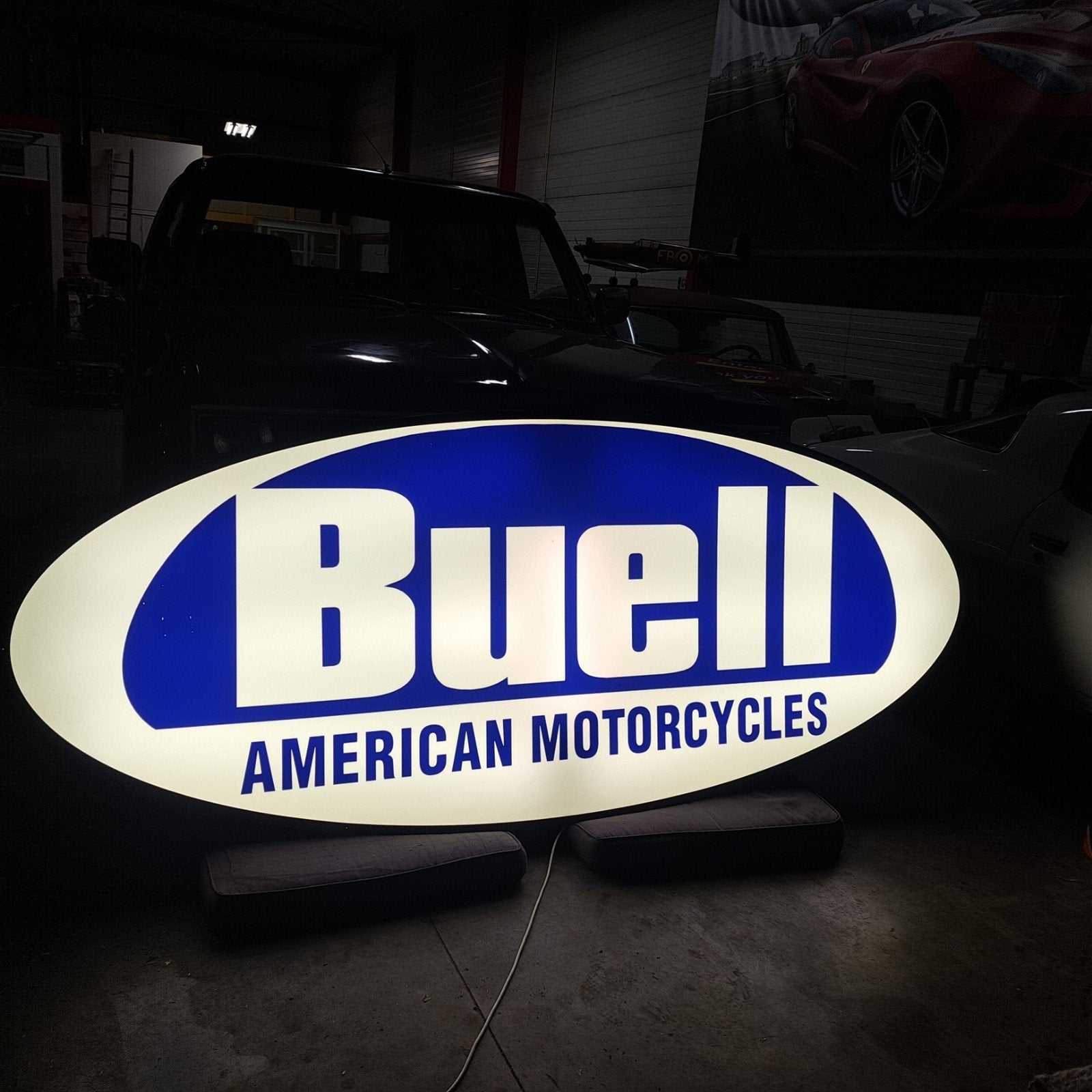 Buell American Motorcycles lichtbak Xxl, Ophalen, Gebruikt, Lichtbak of (neon) lamp