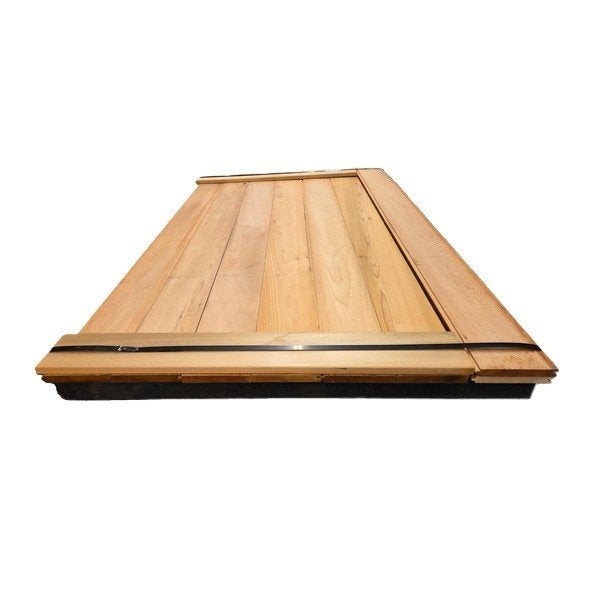1.8 m2 veer en groef planken van Red Cedar hout nr: HP162