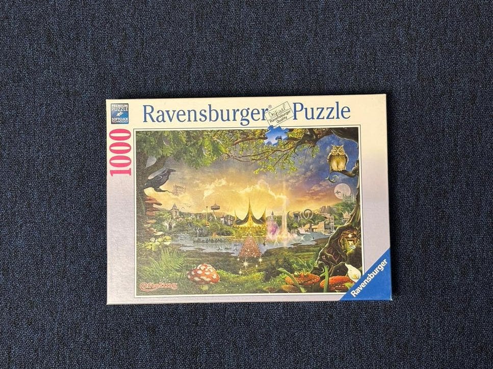 Efteling puzzel Zomer Ravensburger 1000 stukjes, Ophalen of Verzenden, Zo goed als nieuw, Overige typen