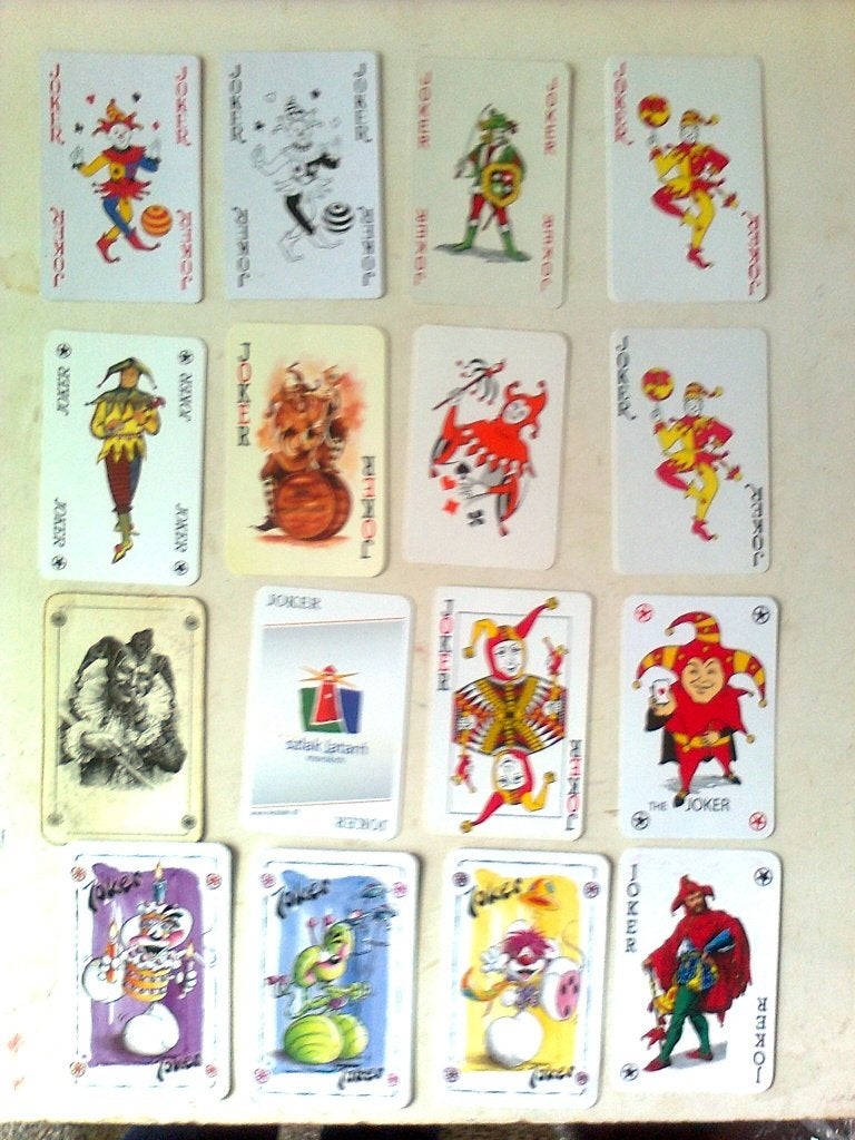 jokers  K  16 t, Verzamelen, Speelkaarten, Jokers en Kwartetten, Ophalen of Verzenden, Zo goed als nieuw, Joker(s)