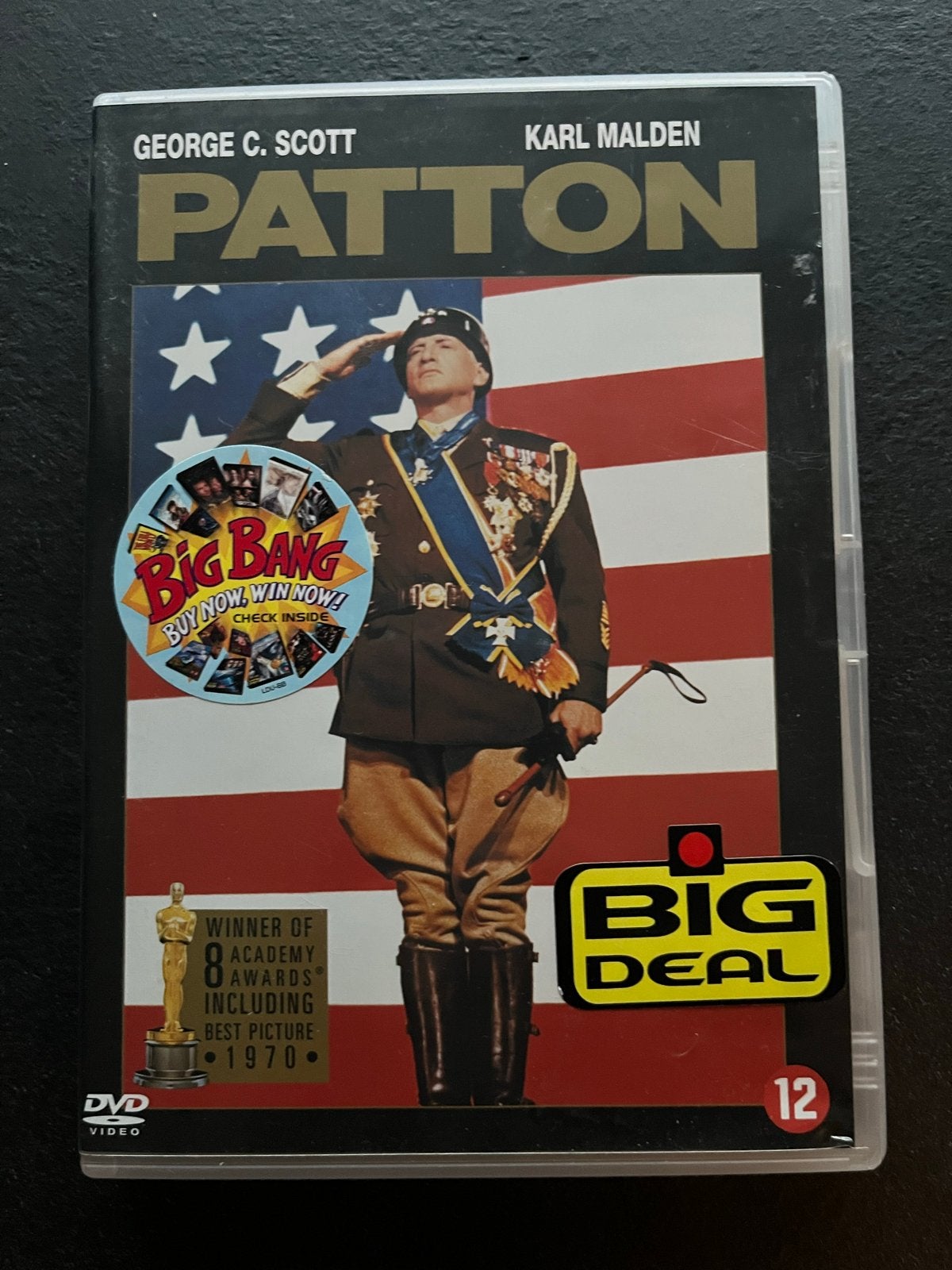 Patton DVD - Oorlogsfilm met George C. Scott, Nederlands, Ophalen of Verzenden, Oorlog, Vanaf 12 jaar