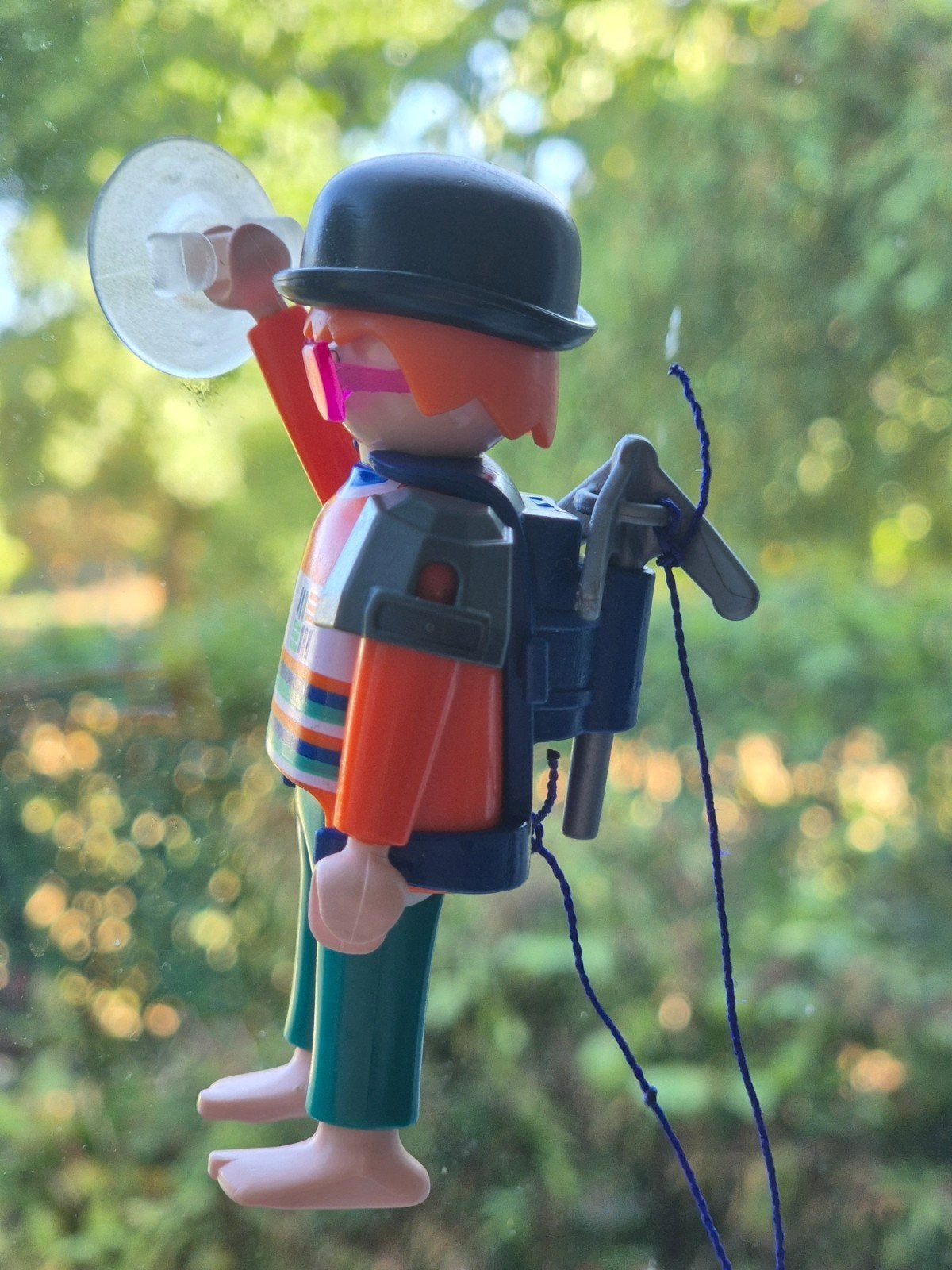 playmobil poppetje met zuignap, Ophalen of Verzenden, Gebruikt
