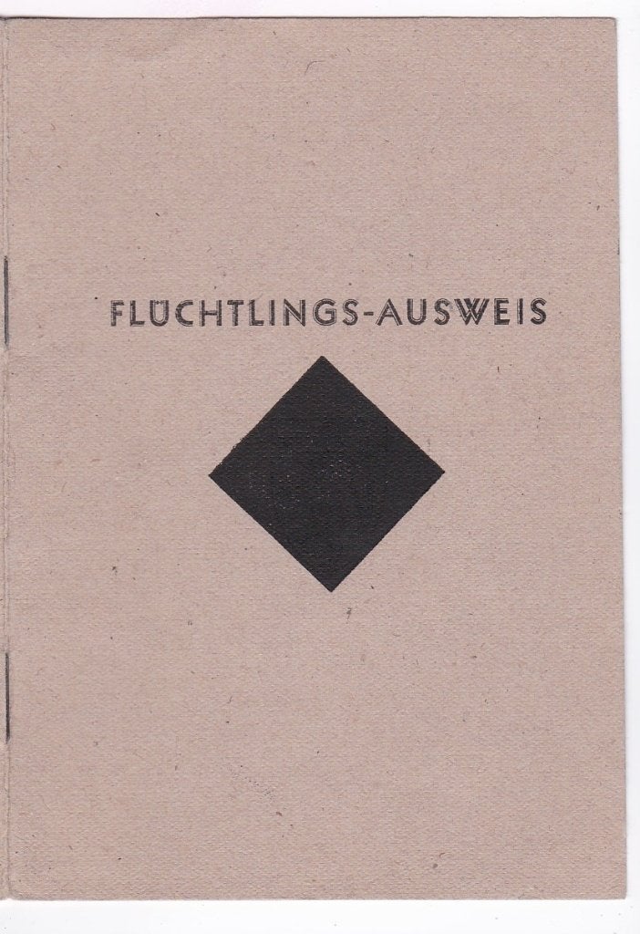 Fluchtlings-Ausweis -Duits 1947. - Familie Betram., Ophalen, Overige soorten, Duitsland, Overige typen