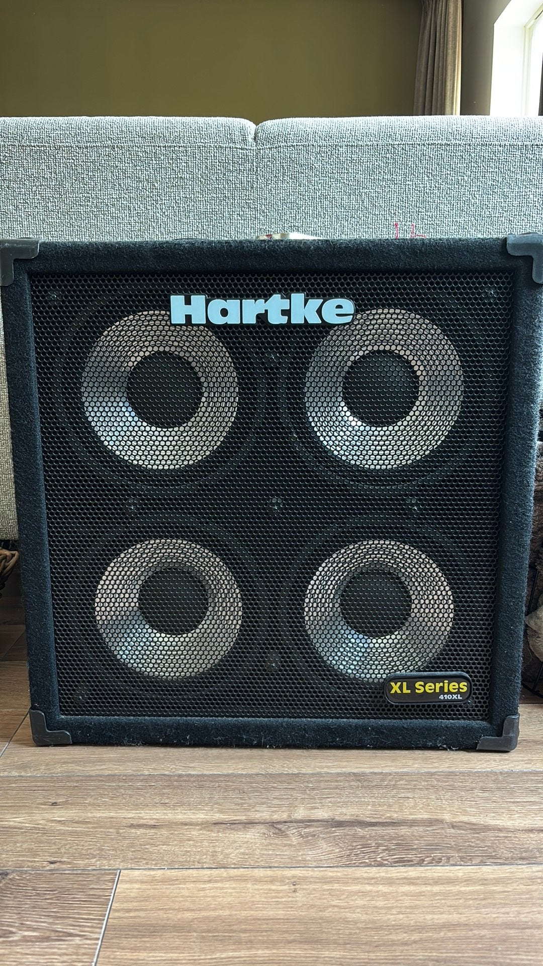 Hartke Speakerkast 4x10, Ophalen, Gebruikt, Basgitaar, 100 watt of meer