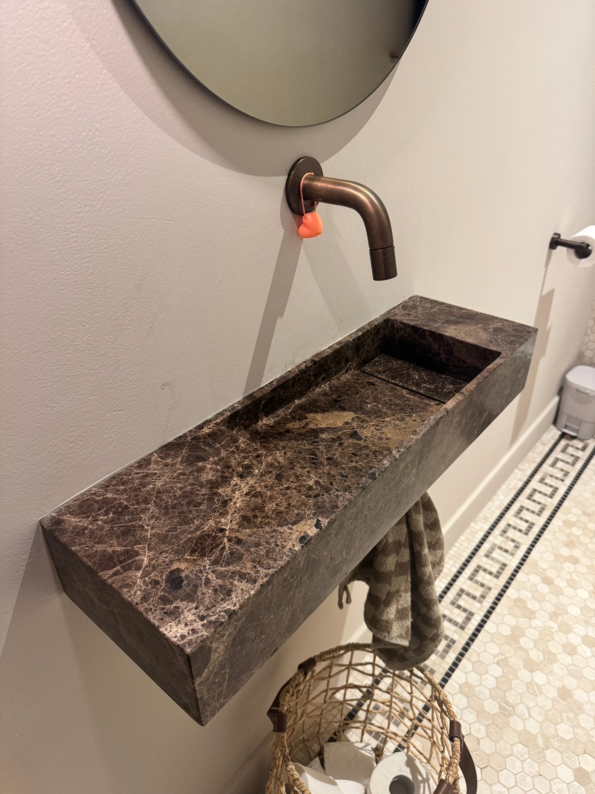 Balmani Mood fonteintje (wastafel), Huis en Inrichting, Ophalen, Minder dan 50 cm, Nieuw, Minder dan 100 cm