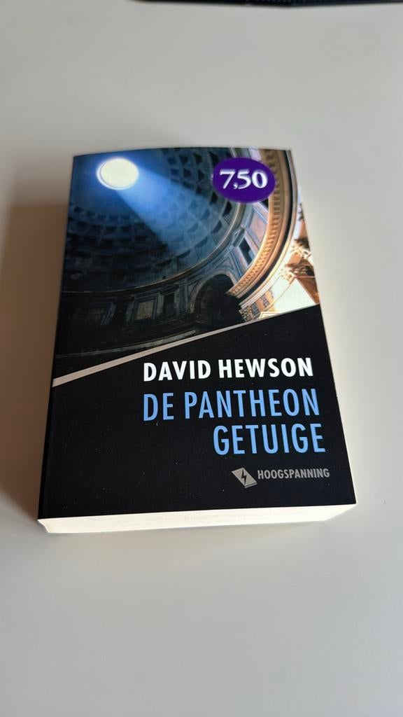 De Pantheon Getuige - David Hewson, Ophalen of Verzenden, Gelezen, Europa overig