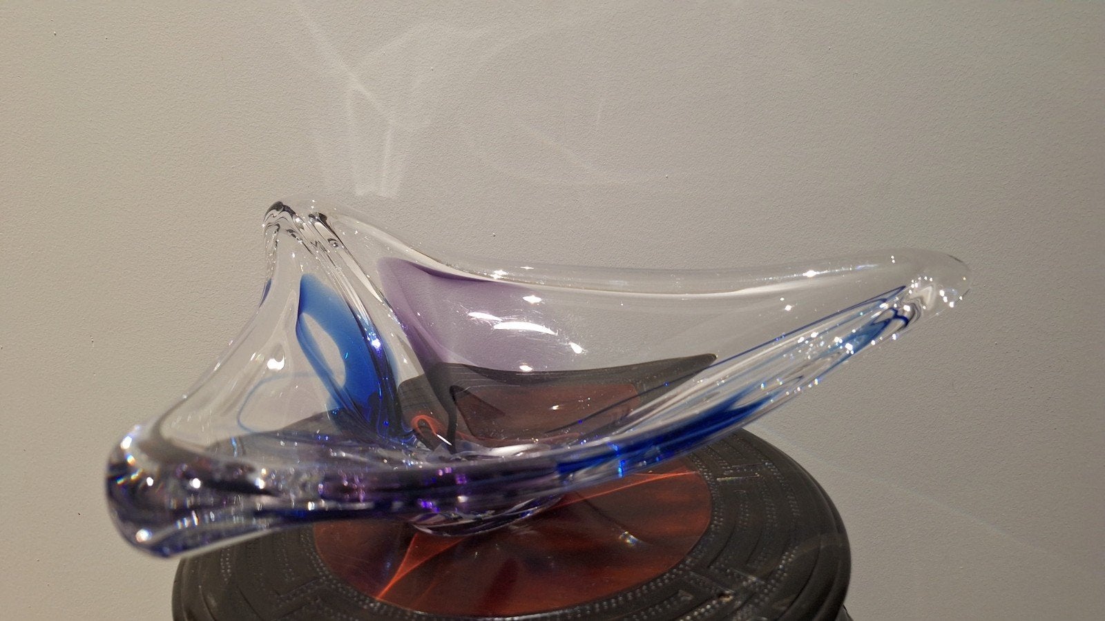 Glazen schaal Kristalunie., Antiek en Kunst, Antiek | Glas en Kristal, Ophalen of Verzenden