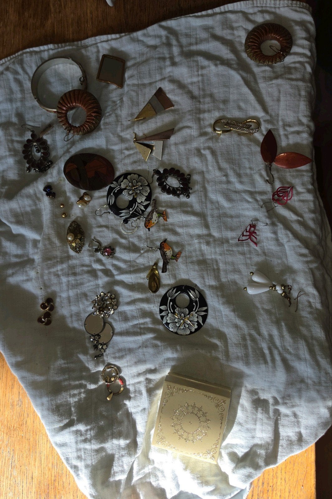 Partij vintage sieraden, horloges en meer, Sieraden, Tassen en Uiterlijk, Ophalen of Verzenden