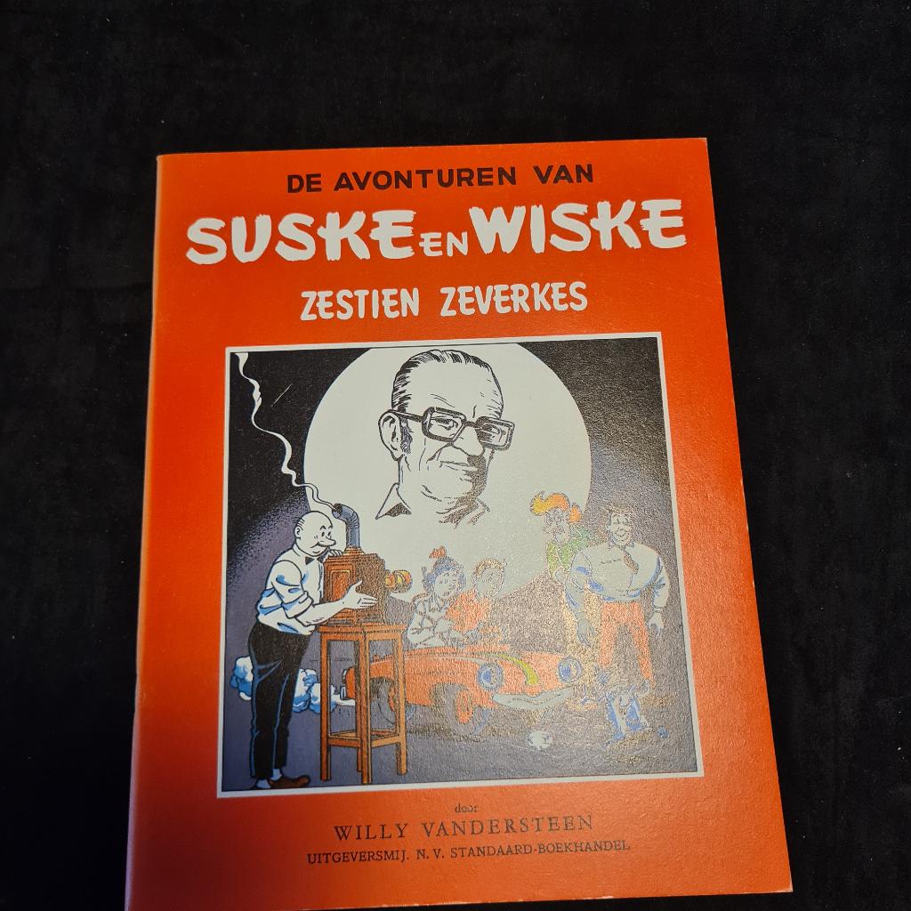 Suske en Wiske - Zestien zeverkes, Eén stripboek, Ophalen of Verzenden, Zo goed als nieuw