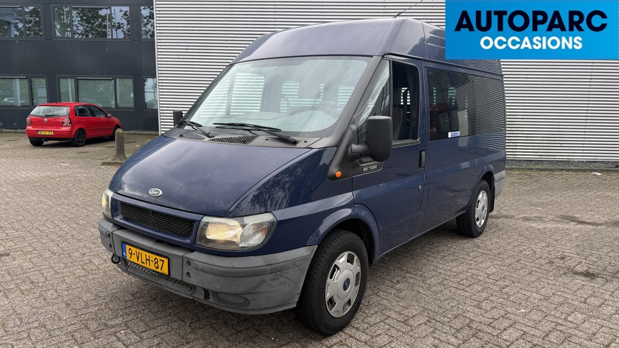 Ford Transit 300S 2.4TDdi , EXPORT AUTOMAAT, 137.380 KM, HOG, Automaat, 4 cilinders, Blauw, Diesel